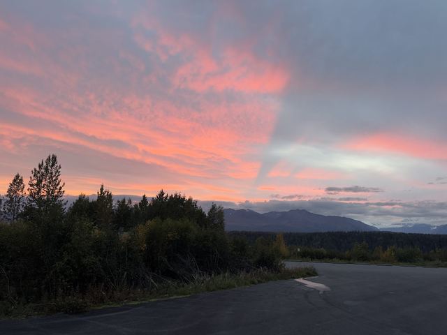 Alaska sunset
