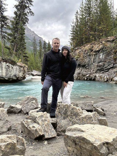 Us in Banff