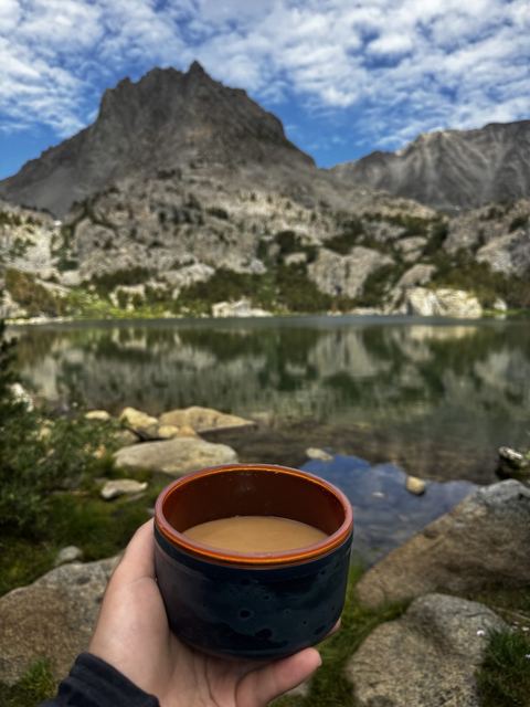 Coffee with a view